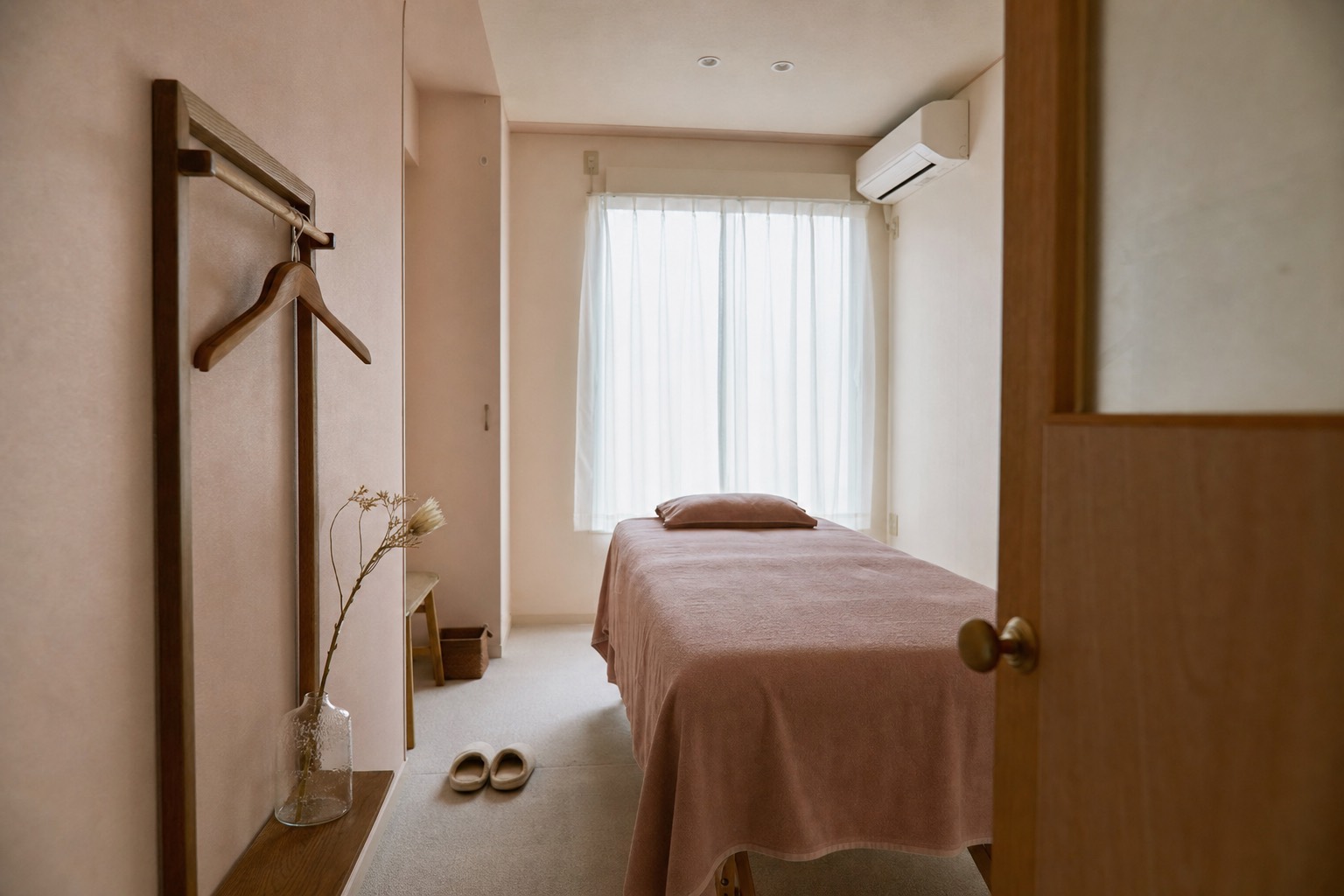 半個室のセット面